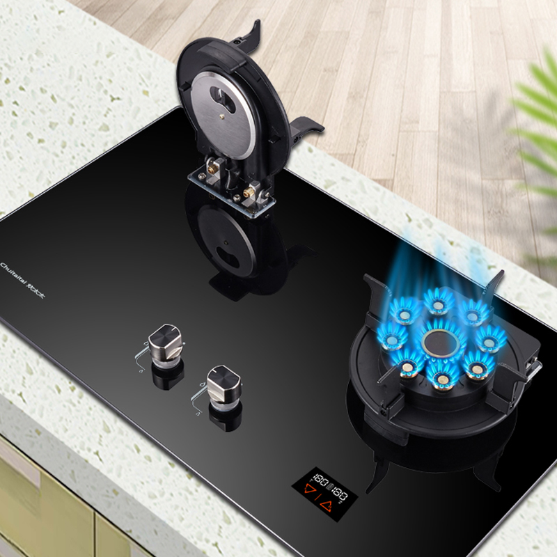 Commercial Kitchen Stove - Household Double Stove Liquefied Gas Stove