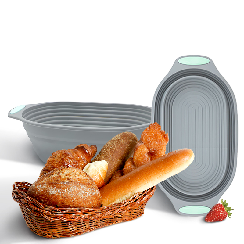 Commercial Kitchen Equipment List - 1PC Silicone Foldable Banneton Bread Proofing