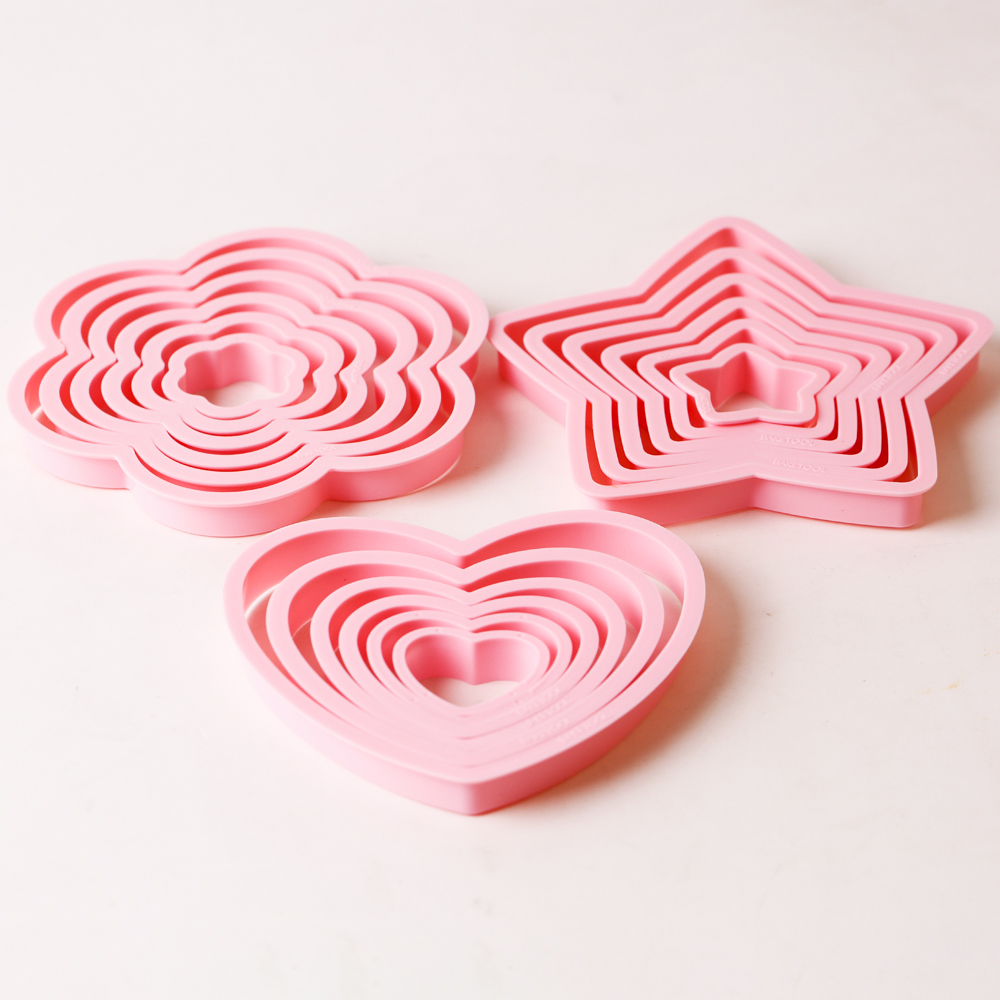 1set/3sets Pink Heart Star Flo - Commercial Kitchen Equipment List 评论和价格