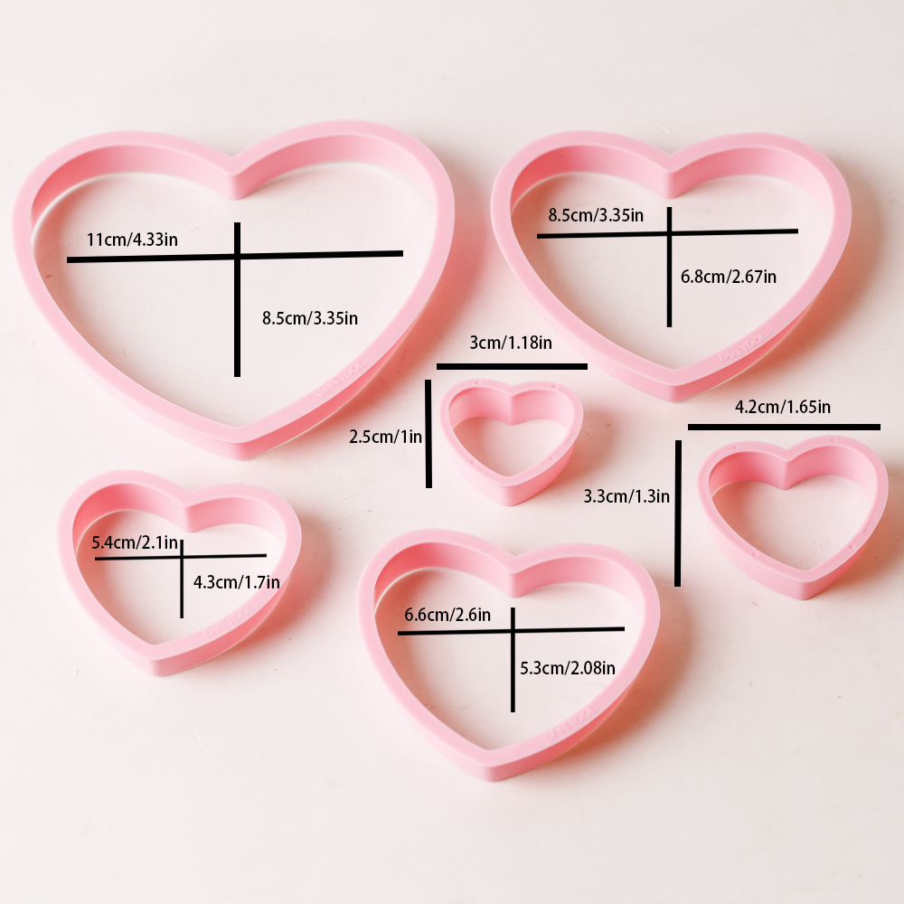 1set/3sets Pink Heart Star Flo - Commercial Kitchen Equipment List 评论和价格