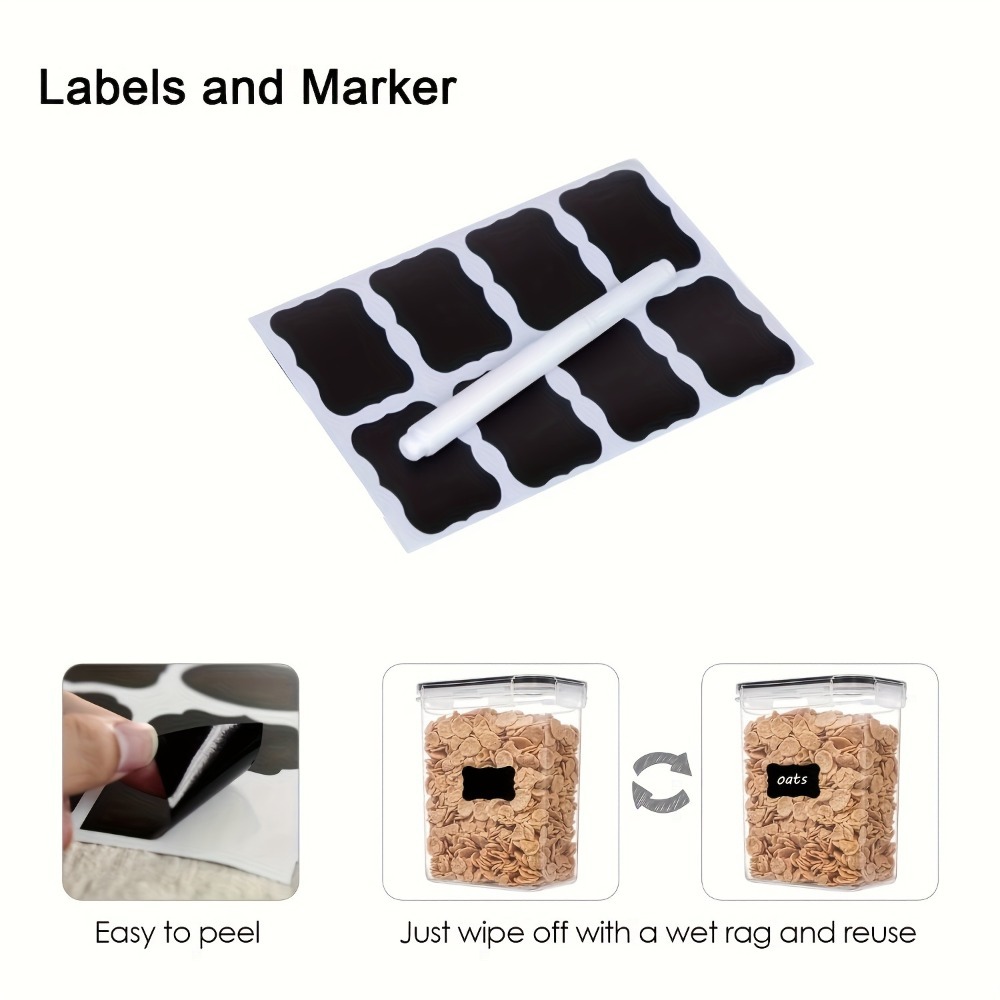 24Pcs Food Storage Containers  - Commercial Kitchen Utensil Organizer 评论和价格