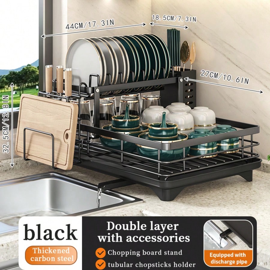 This Double-Layered, Large Met - Commercial Kitchen Knife Holder 评论和价格