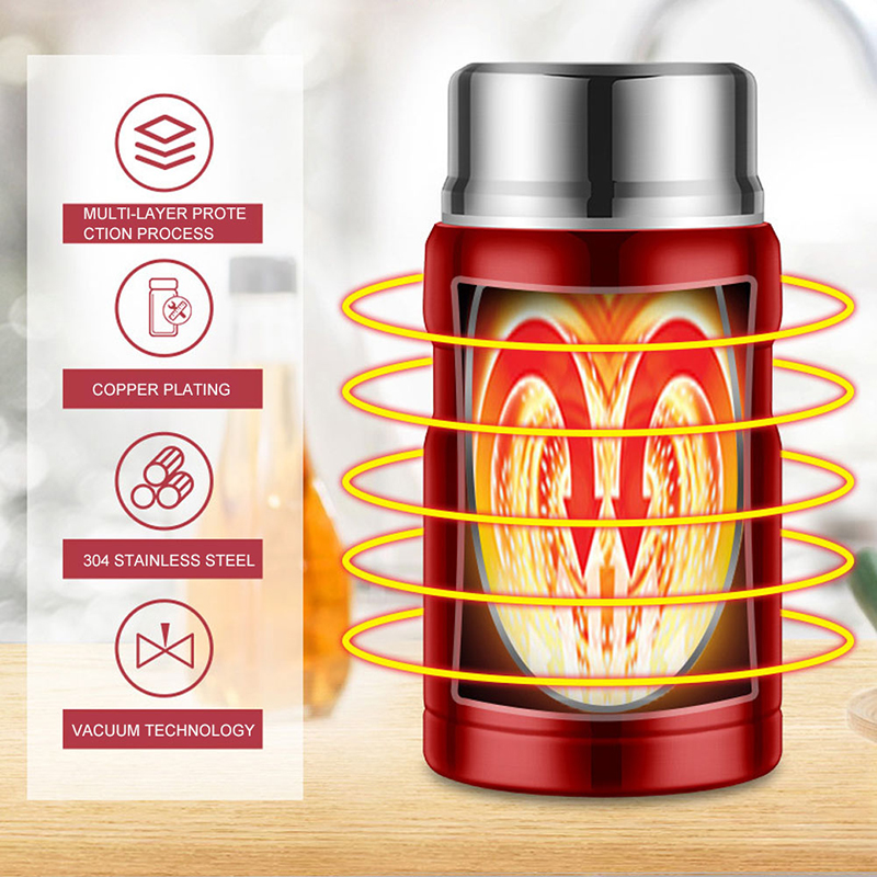 500/750ml Stainless Steel Food - Soup Kettle Warmer 评论和价格