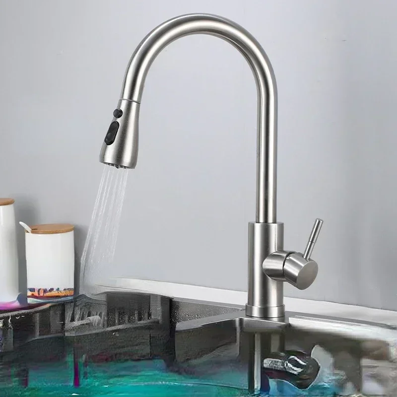 Tap Brushed Nickel Kitchen Fau - Commercial Kitchen Mixer Tap 评论和价格