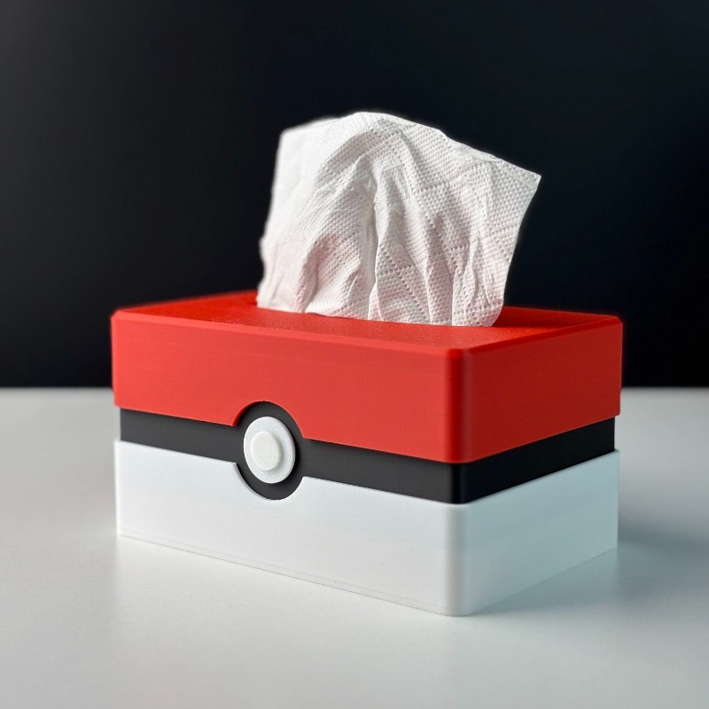 Cartoon Poke  Ball Tissue Box  - Commercial Kitchen Utensil Organizer 评论和价格