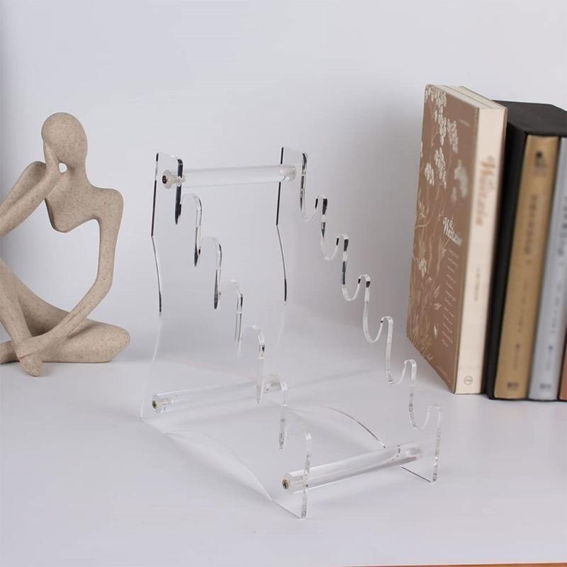 Transparent Knife Display Stan - Commercial Kitchen Knife Holder 评论和价格
