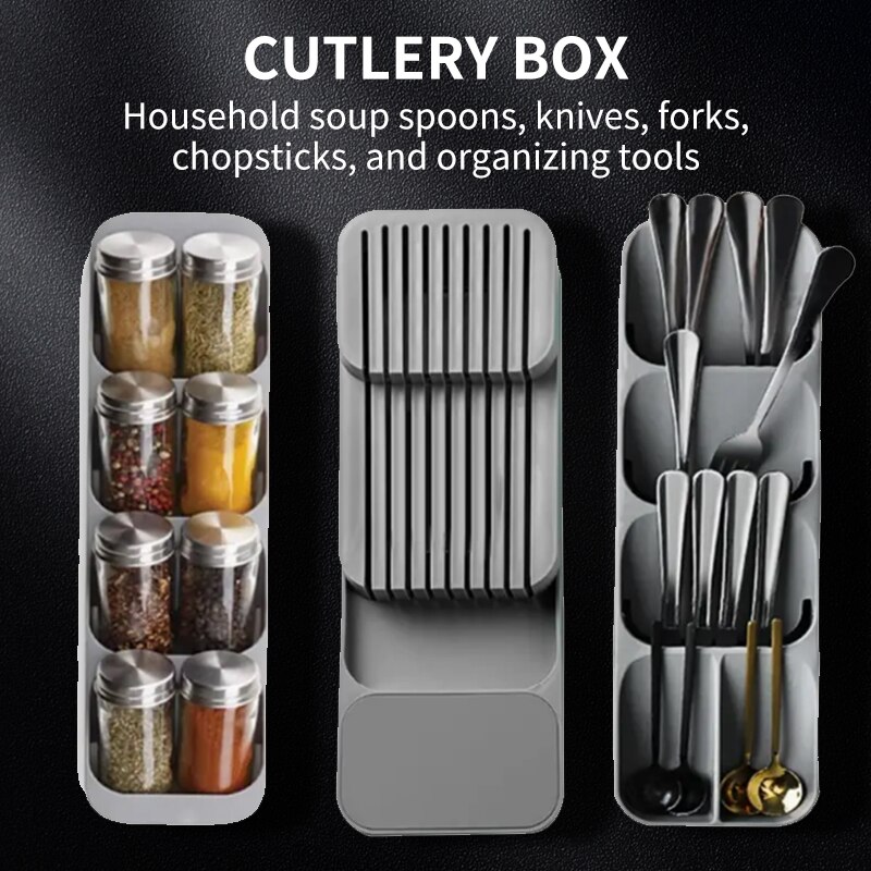 Kitchen Drawer Cutlery Storage - Commercial Kitchen Knife Holder 评论和价格
