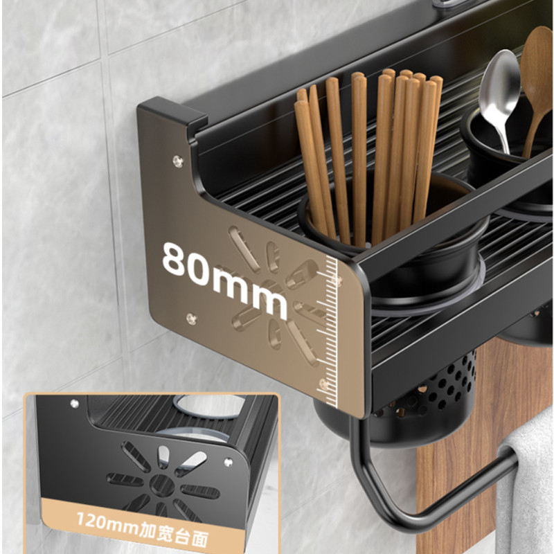 Kitchen Organizer Shelf Wall-m - Commercial Kitchen Knife Holder 评论和价格