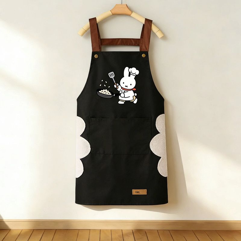 New Cartoon Miffy Rabbit Apron - Commercial Kitchen Set 评论和价格