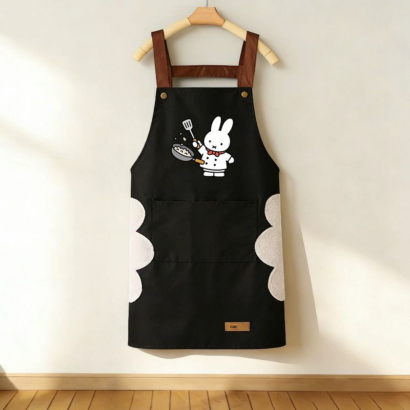 New Cartoon Miffy Rabbit Apron - Commercial Kitchen Set 评论和价格