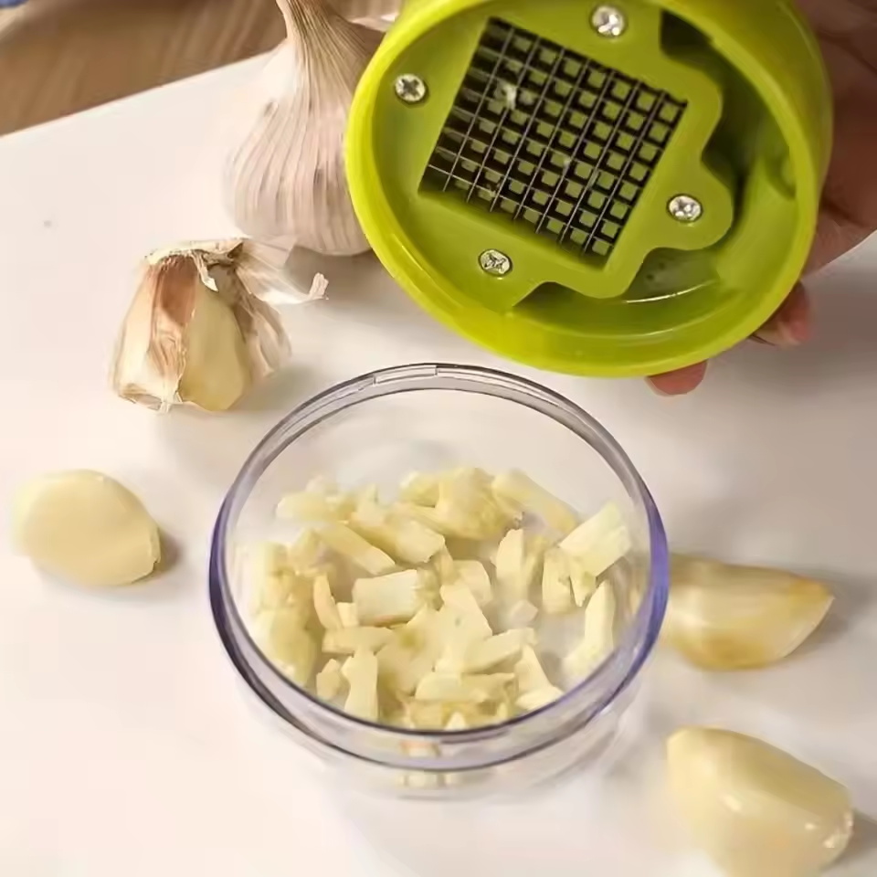 Garlic Press Chopper Manual Ga - Commercial Kitchen Utensil Organizer 评论和价格
