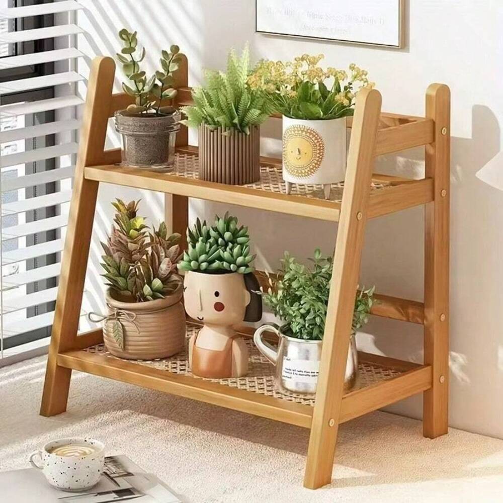 2-Tier Bamboo Countertop Stora - Commercial Kitchen Shed 评论和价格