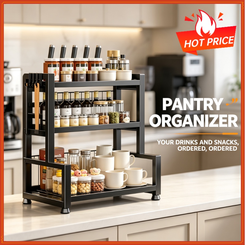 2‑3 Tier Adjustable Metal Spic - Commercial Kitchen Knife Holder 评论和价格