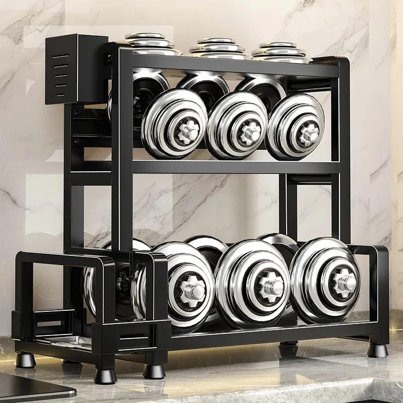 2‑3 Tier Adjustable Metal Spic - Commercial Kitchen Knife Holder 评论和价格