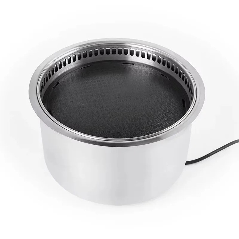 New Commercial 1500W Round Ele - Commercial Kitchen Installation 评论和价格