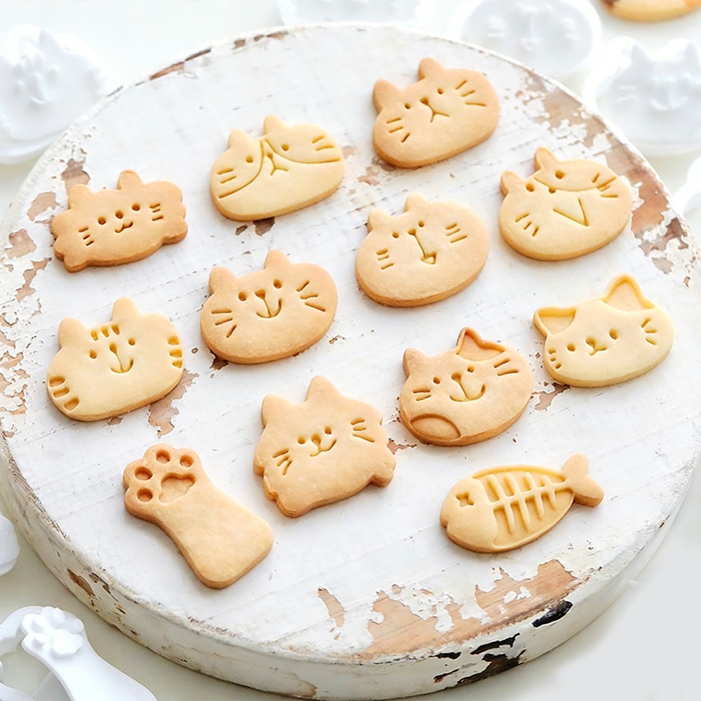 Cute Kitten DIY Stamp Cookie C - Commercial Kitchen Equipment List 评论和价格