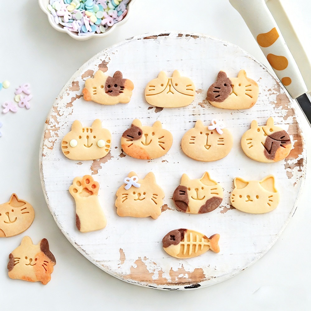 Cute Kitten DIY Stamp Cookie C - Commercial Kitchen Equipment List 评论和价格