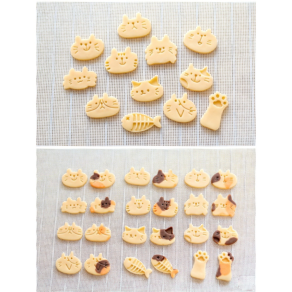 Cute Kitten DIY Stamp Cookie C - Commercial Kitchen Equipment List 评论和价格