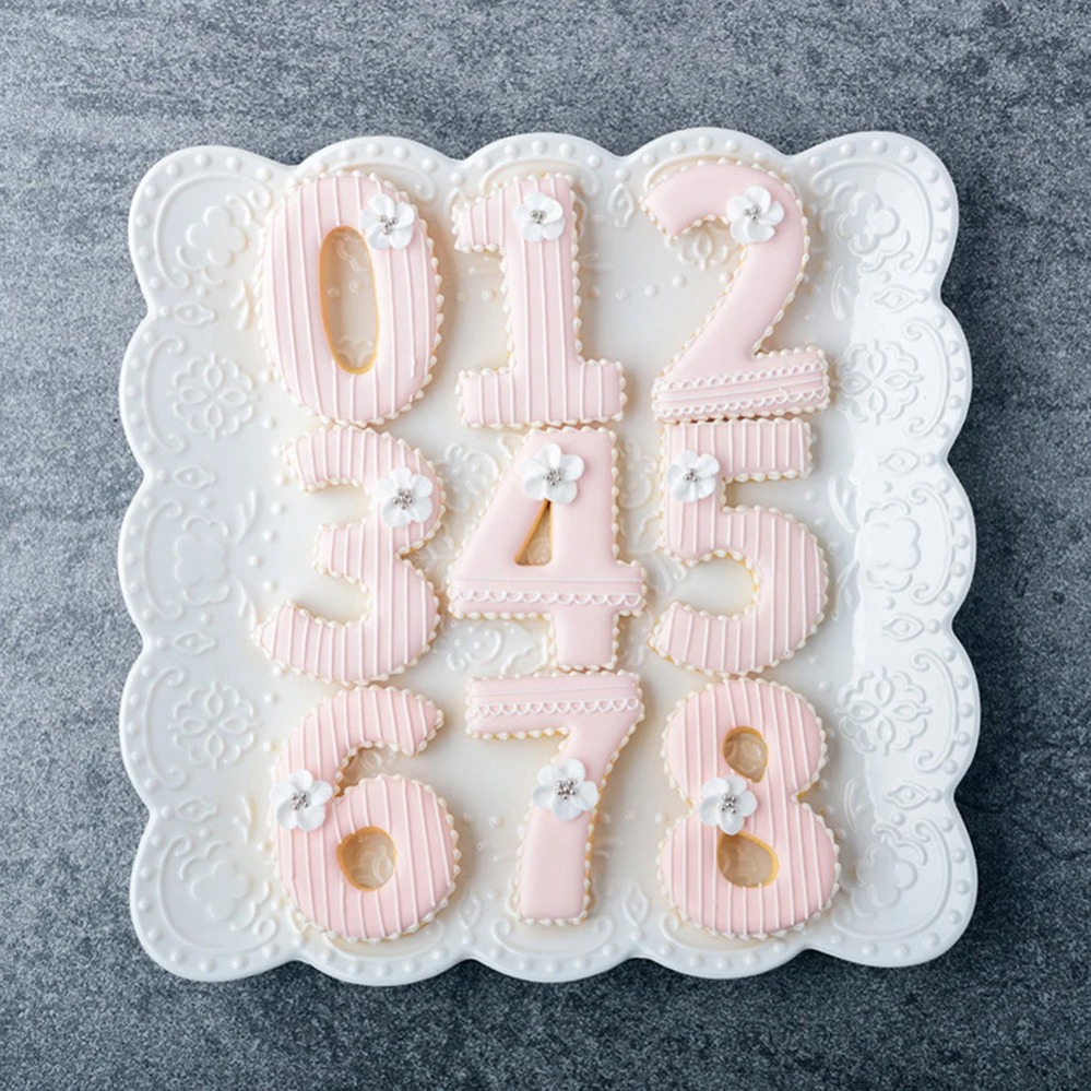Large Numbers Cookie Cutters B - Commercial Kitchen Equipment List 评论和价格