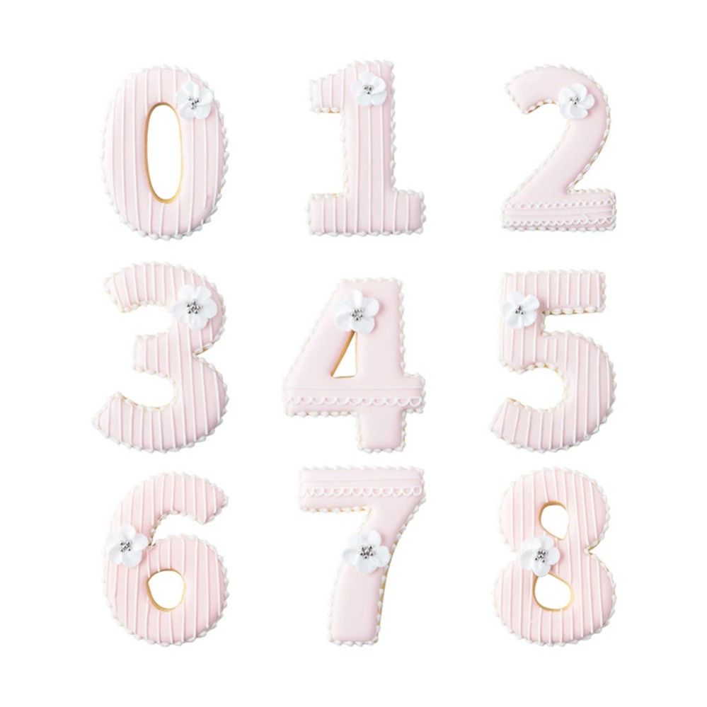 Large Numbers Cookie Cutters B - Commercial Kitchen Equipment List 评论和价格