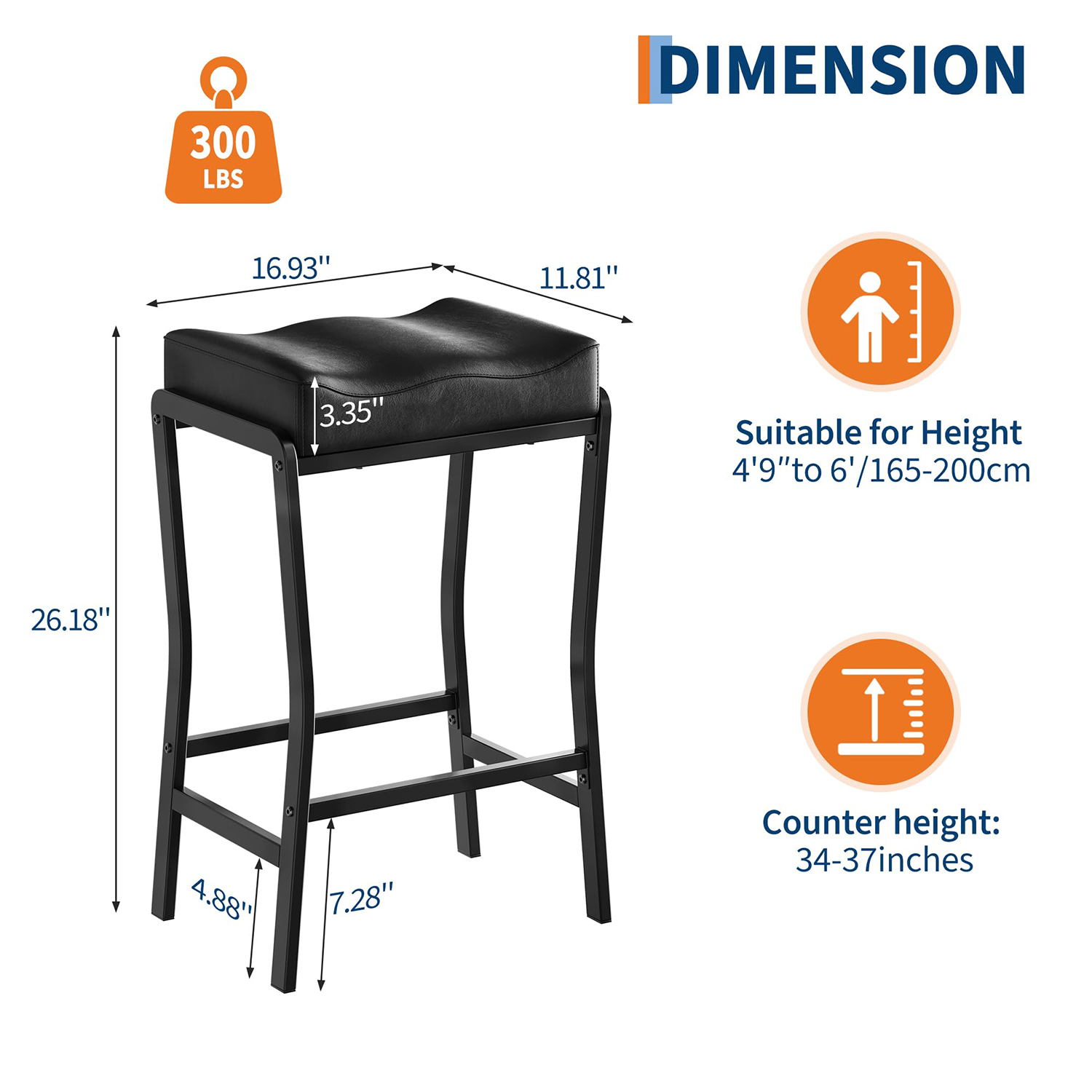 Counter Height Bar Stools Set  - Commercial Kitchen Set 评论和价格