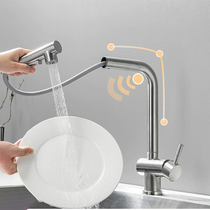 Hot Cold Touch on Kitchen Fauc - Commercial Kitchen Mixer Tap 评论和价格