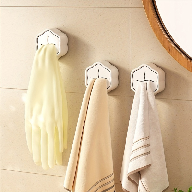 6PCS Self Adhesive Towel Holde - Commercial Kitchen Utensil Organizer 评论和价格