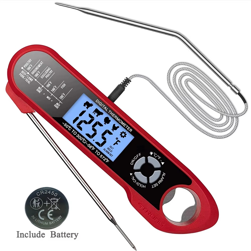 Meat Thermometer Dual-Probe Di - Commercial Kitchen Equipment List 评论和价格