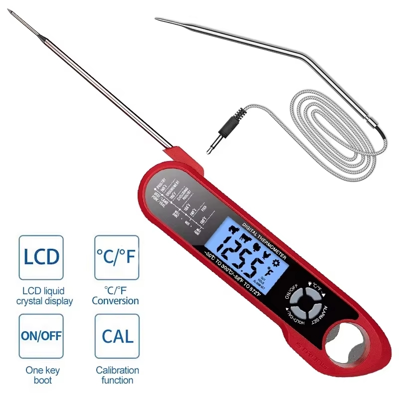 Meat Thermometer Dual-Probe Di - Commercial Kitchen Equipment List 评论和价格