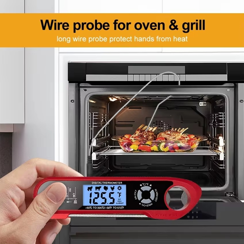 Meat Thermometer Dual-Probe Di - Commercial Kitchen Equipment List 评论和价格